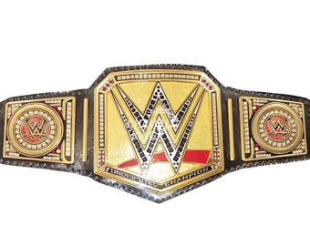 Undisputed Wrestling Championship Belt Replica Heavyweight Title Belt Gold Adult Kids Size