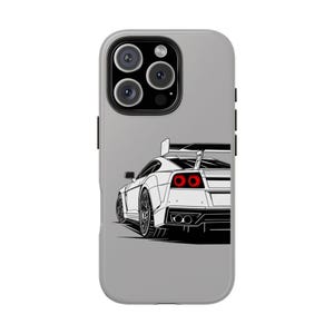 Sporty Car Phone Case, Durable Tough Phone Skin, Gift for Car Lovers, Unique Automotive Design, Ideal for Birthdays, Holidays