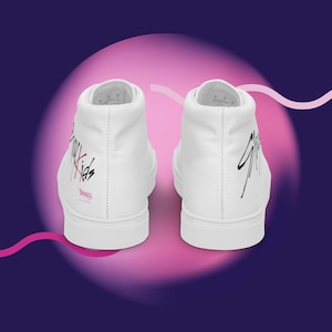Women’s high top canvas shoes - Stray Kids