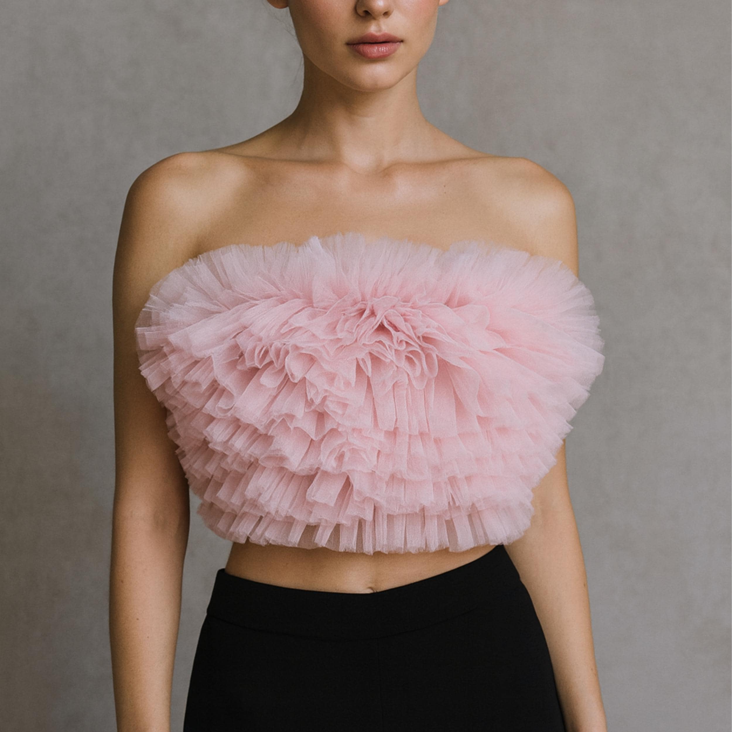 Tulle Pink Top - Etsy