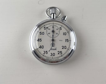 Cronometro Agat vintage dell'URSS: cronografo meccanico dell'era sovietica.