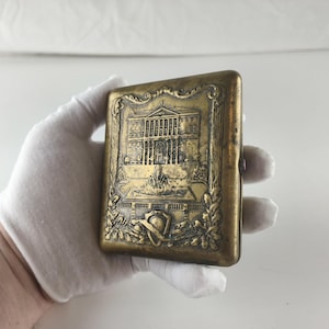 cigarette holder 1920s Flapper Smoking Cigarette Case Business Card ID Holder Wallet Art Deco  Follies Jazz Age 1920s Smoker Rising Sun