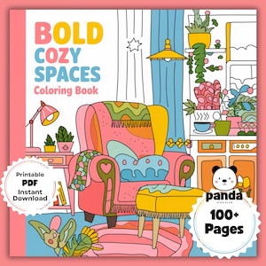 Cozy Girls Coloring Book: 100+ Printable Pages for Kids (PDF Download)