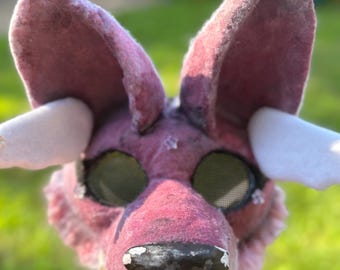 angel canine mask!!
