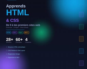 E-Book Html Css Vol.1 – Entwicklung Web Erstling, Flexbox, Grid, Responsive (TéléChargement Numérique) FR