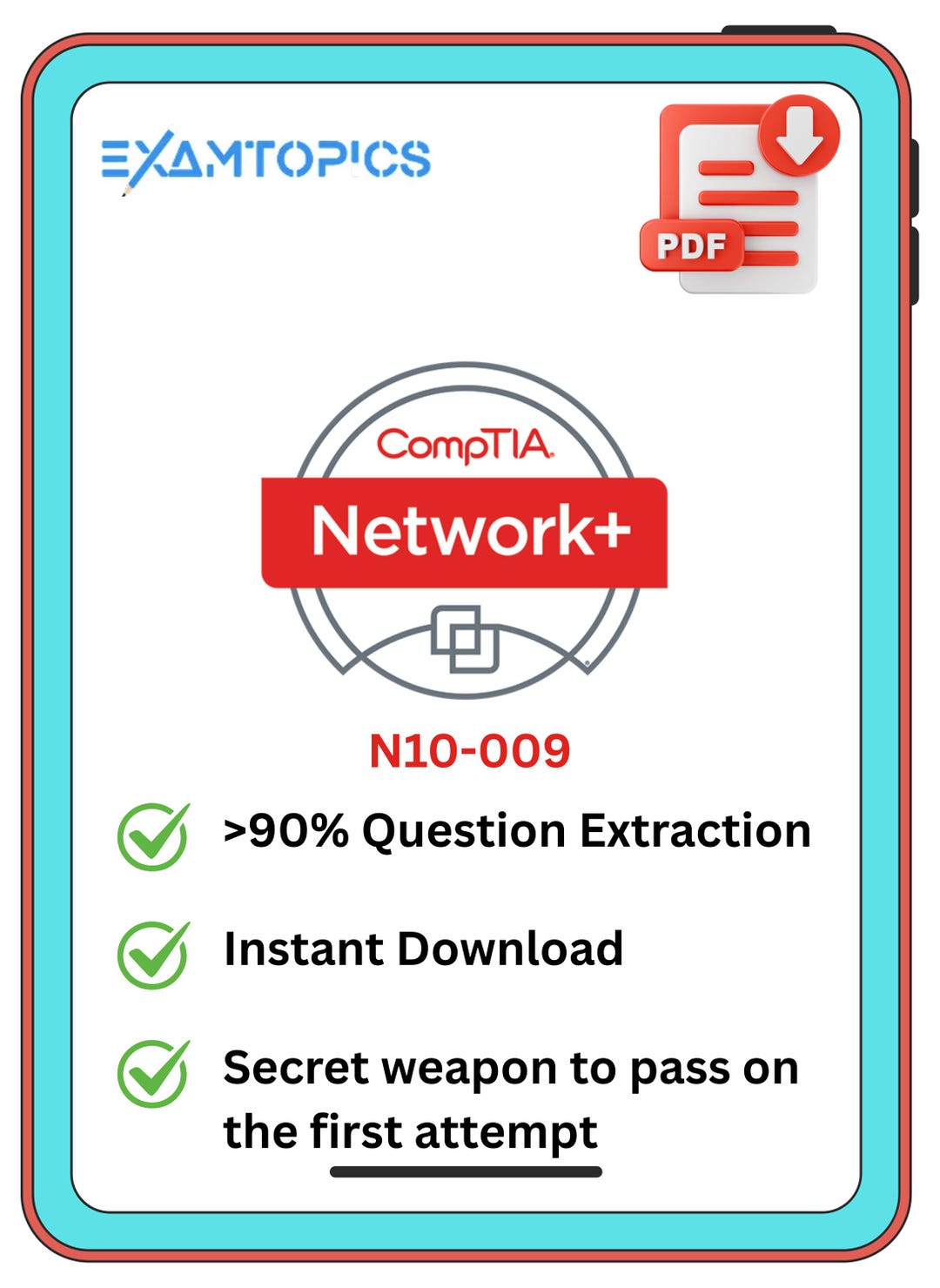Examtopics | 2025 Comptia Network+ (N10-009) Practice Test Download ...