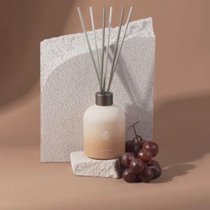 Ratchaburi, Luxus-Reed-Diffusor l Natürlicher Raumduft l Lang anhaltendes Aroma l Fruit Reed Diffuser Set | Handgemachtes minimalistisches Diffuser Geschenk