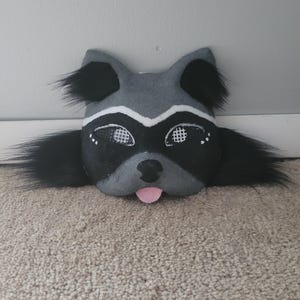Raccoon Therian Mask