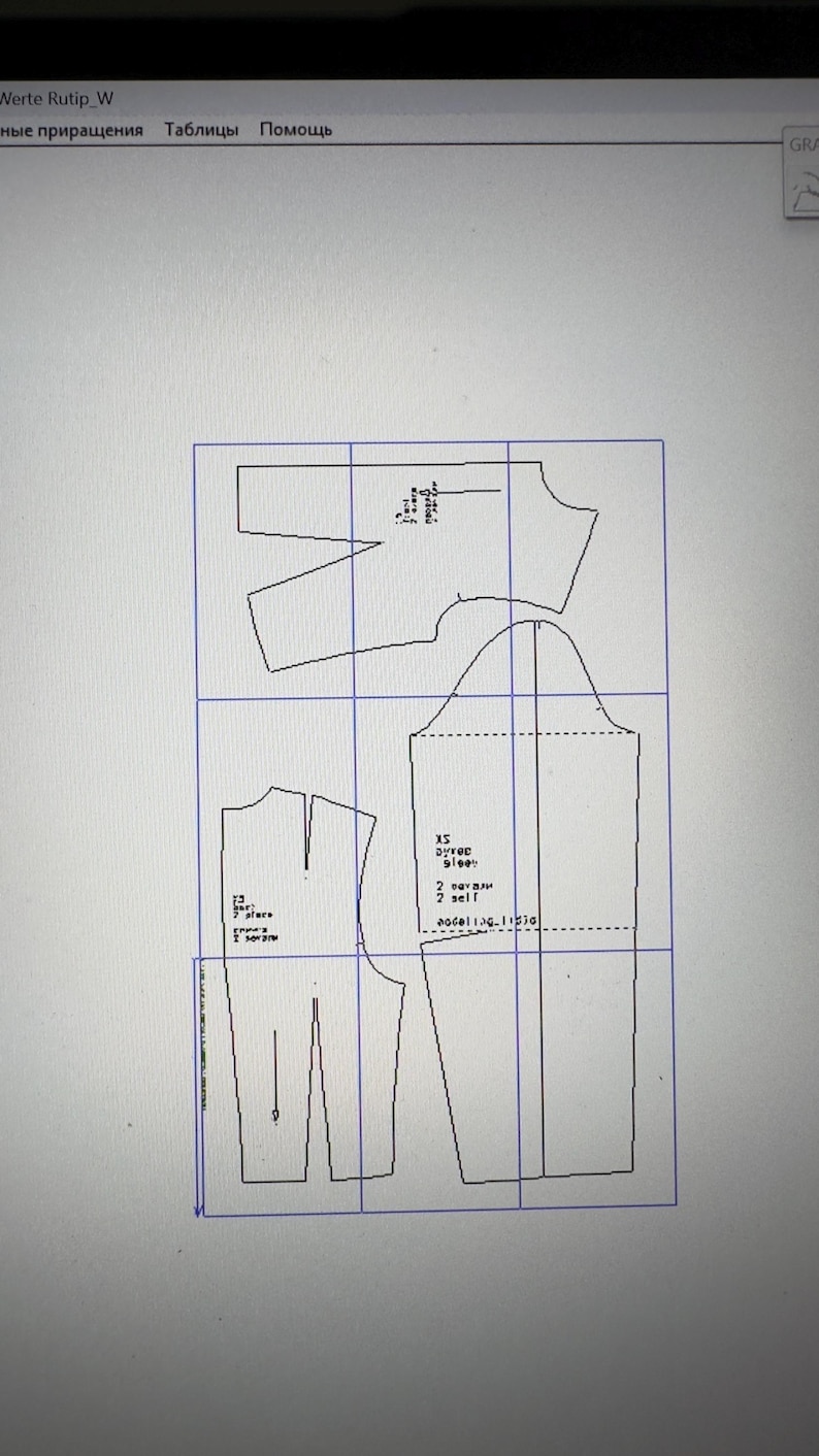 PDF Pattern for the Basic Top Block. Size S 36. - Etsy