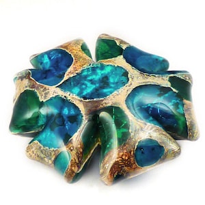 Sea Rocks bead Tutorial lampwork, How to make glass beads, Lampwork tutorial, Glass bead tutorial, Anne Londez, Instant Download ebook