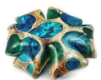 Sea Rocks bead Tutorial lampwork Sea Rocks Glass bead How to make glass beads Glass bead tutorial Anne Londez Instant Download Sea Rocks