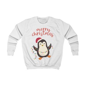 Christmas Kids Sweatshirt, Holiday Jumper for Children, Festive Youth Pullover, Winter Sweater for Girls and Boys, Xmas Top for Kids