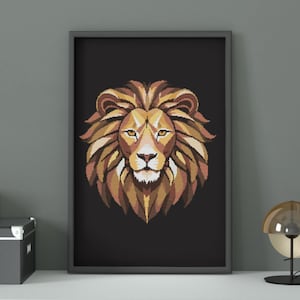 Lion King Cross Stitch Pattern – PDF Download