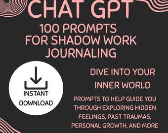 KI-Tagebuch-Prompts: Schattenarbeit mit ChatGPT (Druckbare PDF-Anleitung)