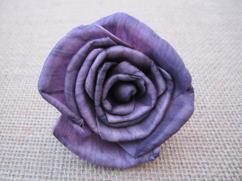 Sola Rose Flowers SET of 12 Purple - Etsy