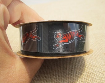 Cincinnati Bengals Ribbon 7/8&quot; SATIN