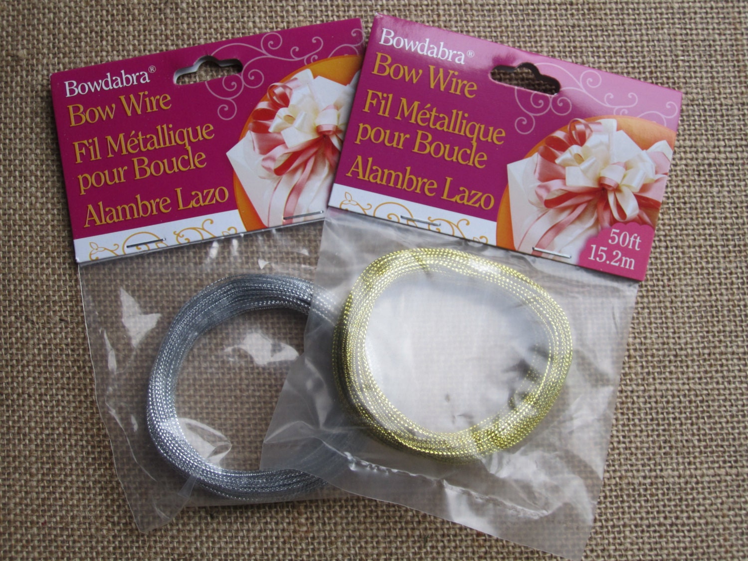 Bowdabra Bow Maker Wire (50 Feet) - GOLD (BOW3030)