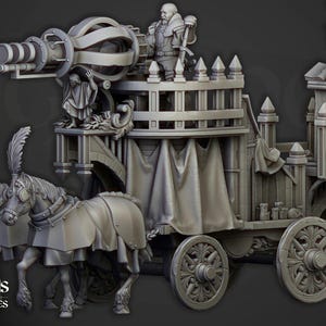 Sunland Imperial Arcane Cannon | Highland Miniatures