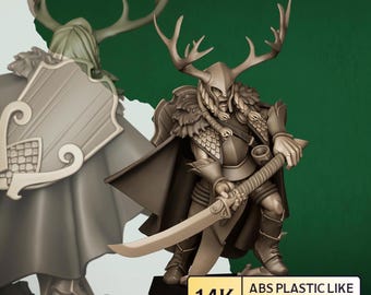 Wood Elves Feral Highborn (spear, bow) - Highlands Miniatures