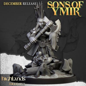 Female Troll Seeker - Highlands Miniatures