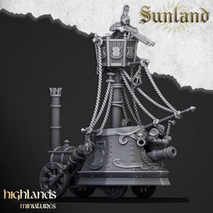 Sunland Ironclad Landship | Highlands Miniatures