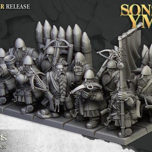 Dwarf Crossbowmen - Highlands Miniatures