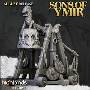Dwarf Catapult - Highlands Miniatures
