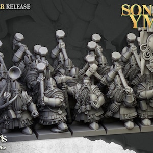 Kings guard dwarfs - Highlands Miniatures