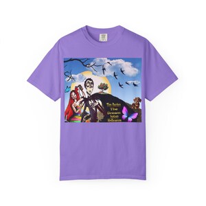 Eerie Dreamscape Tee - Perfect for Halloween, Unisex Graphic Shirt, Vintage Style T-Shirt, Casual Halloween Wear, Alternative Fashion