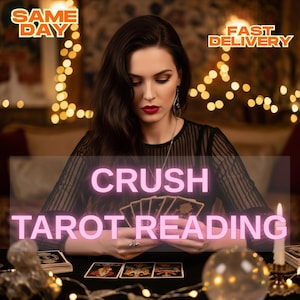 Crush Reading, Psychic Love Reading, What Does My Crush Think About Me? Tarot Relationship Reading, Same Day Love Insights, Clairvoyant