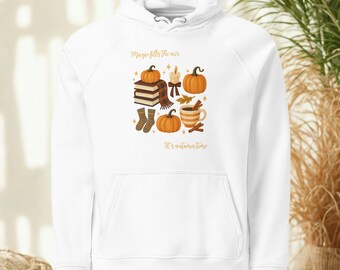 Magic Fills the Air Hoodie Sweatshirt •Unisex Eco Boho Pullover •