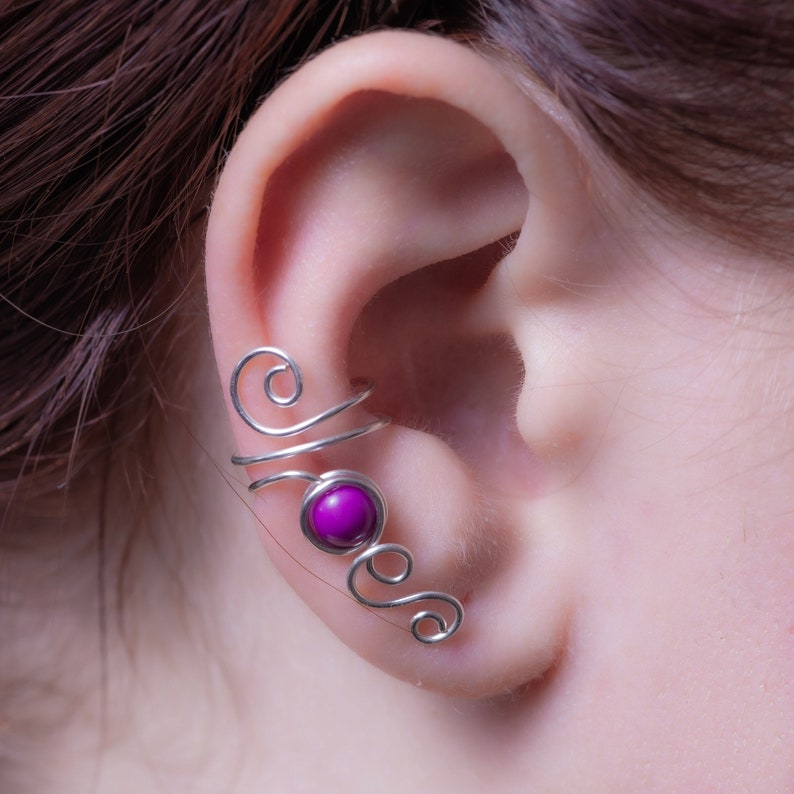 Ear Cuff Earring punk ear cuff punk accessory unique Etsy