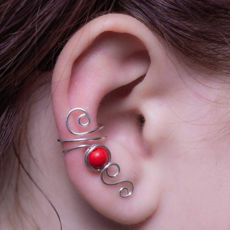 Ear Cuff Earring punk ear cuff punk accessory unique Etsy