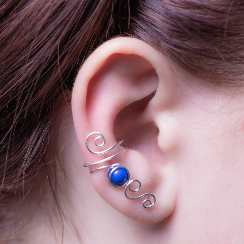 Ear Cuff Earring punk ear cuff punk accessory unique Etsy