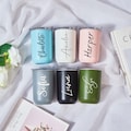 Personalized Coffee Cup with Lid, Stainless Steel Water Bottle, Cups with Names, Bridesmaid Proposal Gifts, Bride Party Present, Travel Mug