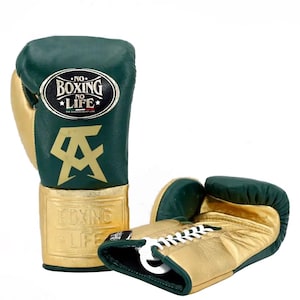Custom &quot;No Boxing No Life&quot; Gloves – Premium Personalized Boxing Gift for Men | Ideal for Training, Anniversaries, or Holidays Gift for him