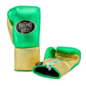 Perfect Gift – Customized &quot;No Boxing No Life&quot; Boxing Gloves | Personalized Gloves for Birthday, Anniversary, Father’s Day, or Boxing Gym Use