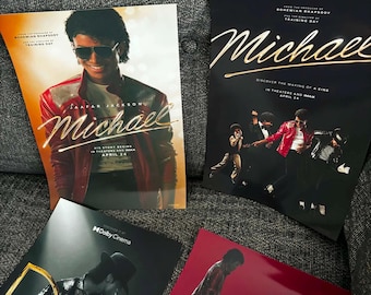 Pôsteres de filmes do Michael Jackson, impressões musicais, Jackson 5, arte de parede para cinema, conjunto de 4, decoração para casa, filme de 2026, Rei do Pop, presente para fã do MJ, A2 A3 A4 8x10