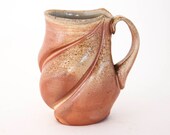 Wood Fired Porcelain Mug