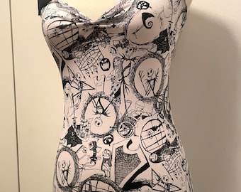 Jack & Sally Dress - Halloween Costume - Cosplay