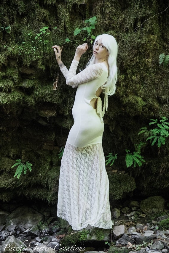 White Mermaid Dresses for Halloween