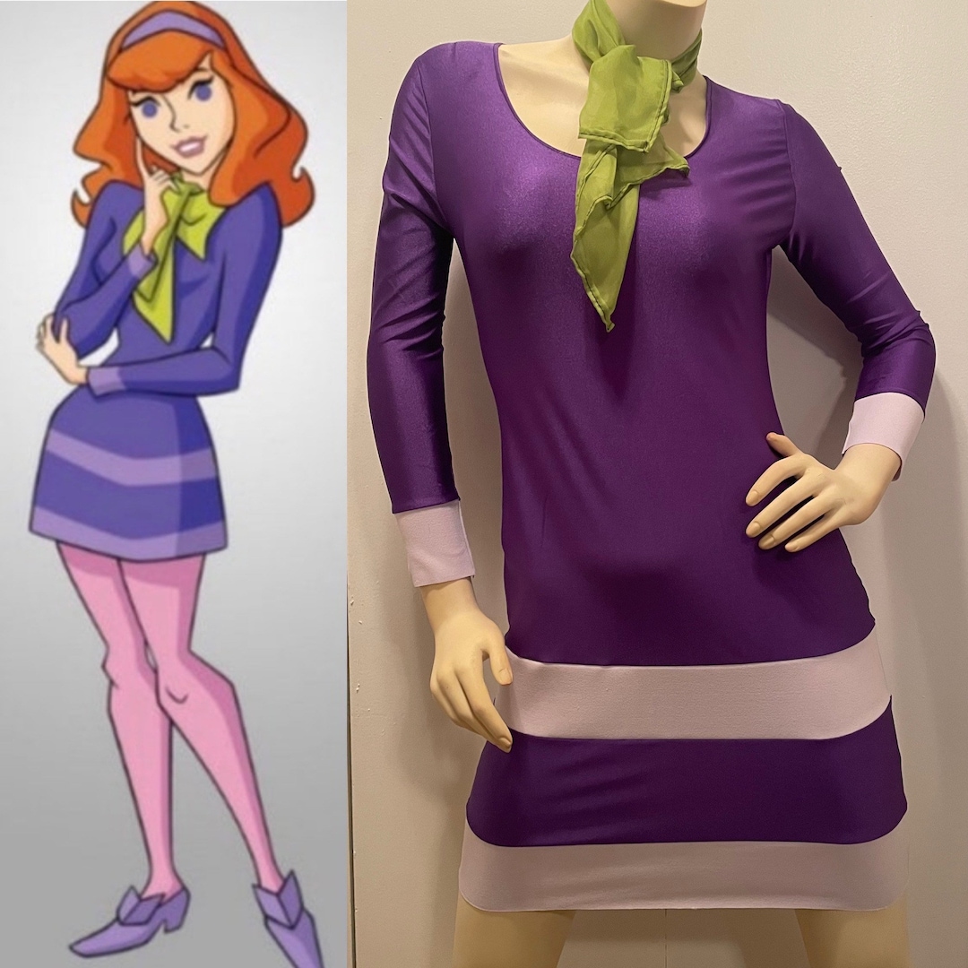 Daphne Dress Halloween Costume Cosplay Made to Order - Etsy