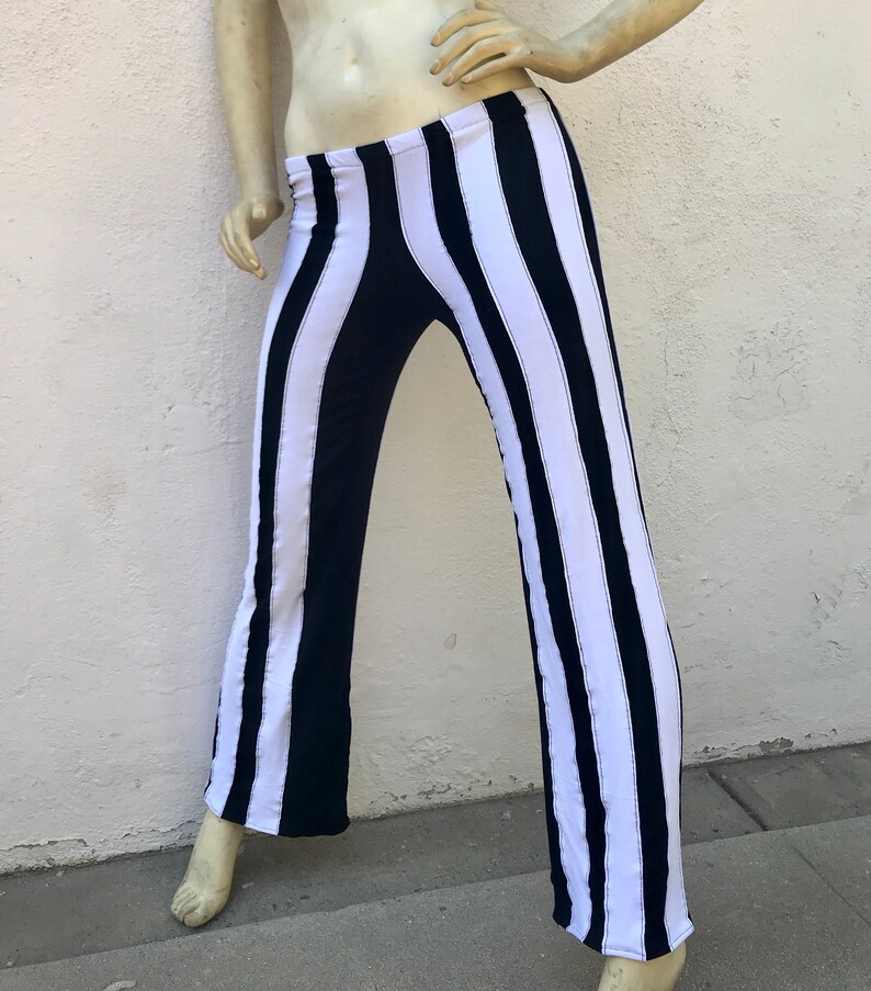 Beetlejuice Costume Womens Pants Steampunk Pants Gothic | Etsy