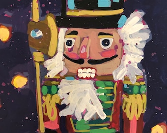 The Nutcracker One of Kind Original Painting