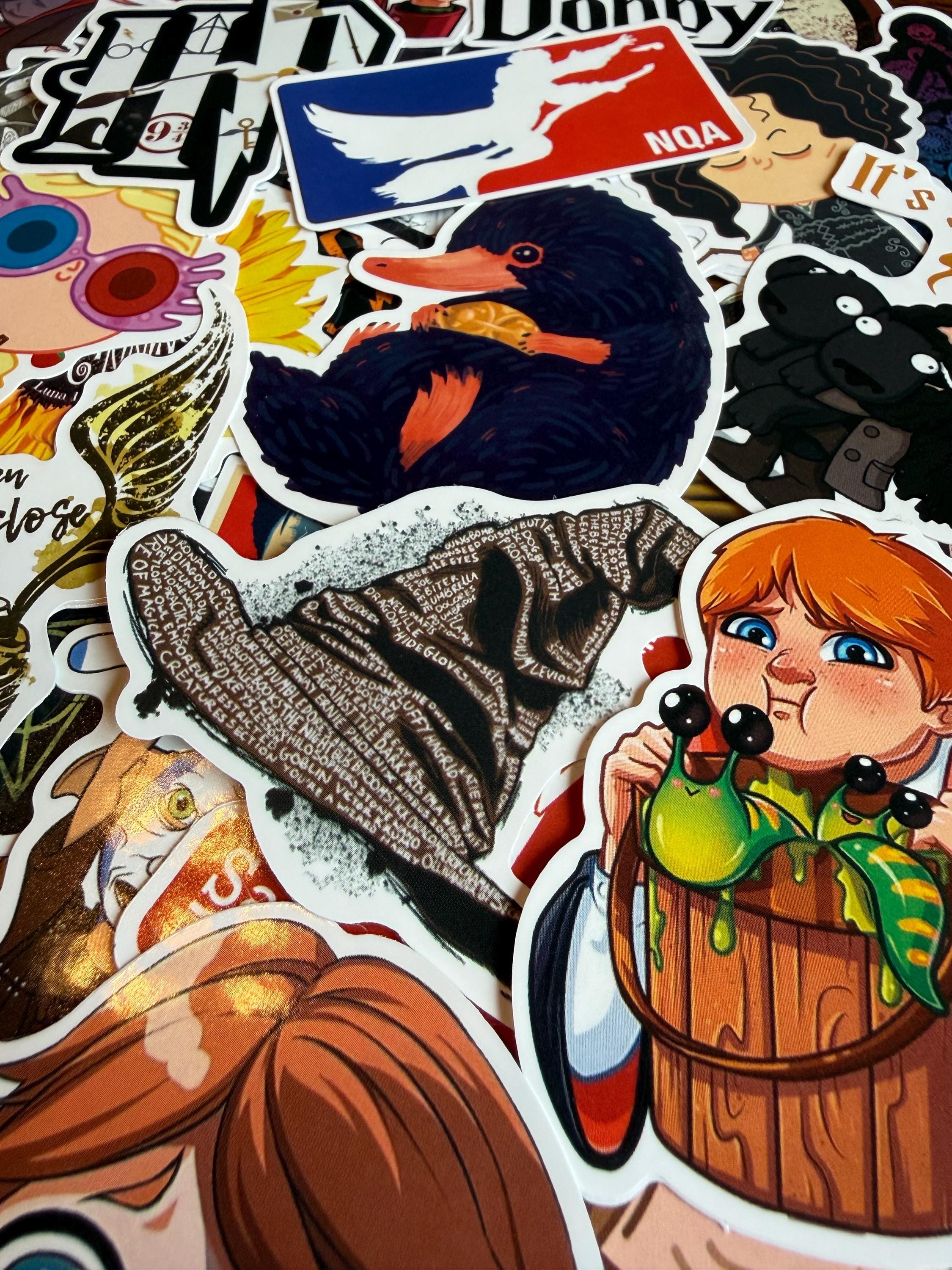 Wizard Stickers – Vinyl Decals for Laptops, Water Bottles - Etsy