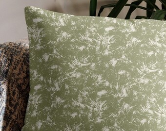 Sage Green Seagrass Pillow Cover, Coastal Home Decor