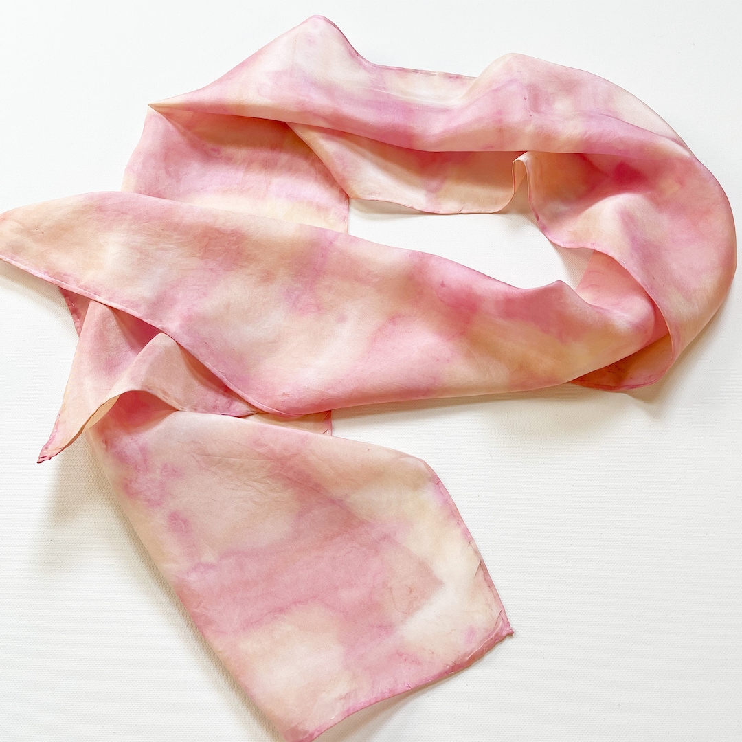Argyle Silk Scarf - Pink main image 1