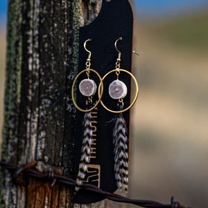 Geweih Ohrringe, Feder Ohrringe, Leder Fransen Ohrringe, Boho Ohrringe, Festival Ohrringe, Boho Schmuck, Western Ohrringe, Bestseller
