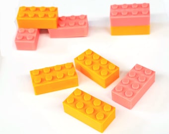 3D Printed Building Bricks – Choose Your Color – Compatible with Leading Brands