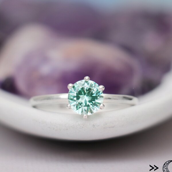 Seafoam Green Ring - Etsy